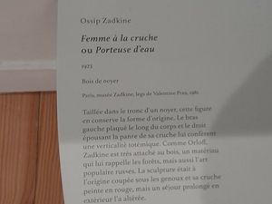 Chana ORLOFF au musée Zadkine