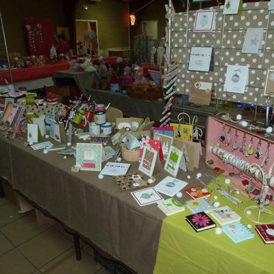 Les photos de notre stand....