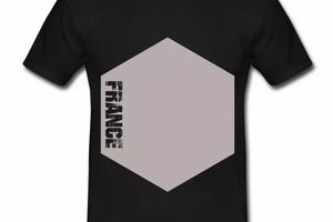 T shirt France Hexagone HNR