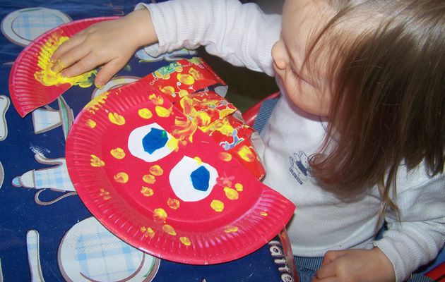 activité du matin : à la fin nounou a le cerveau en compote.