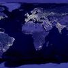 Vues satellites de nuit - pollutions lumineuses