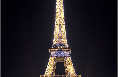 Final du feu d'artifice du 14 juillet à Paris