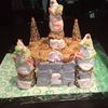 anniv de ma fille tracy, son gateau 3D, chateau de Princesse Raiponce