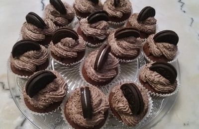 Cupcake aux Oréos