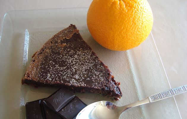 Gâteau chocolat-orange