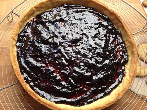 tarte fine façon gâteau basque TM5 (et TM31)