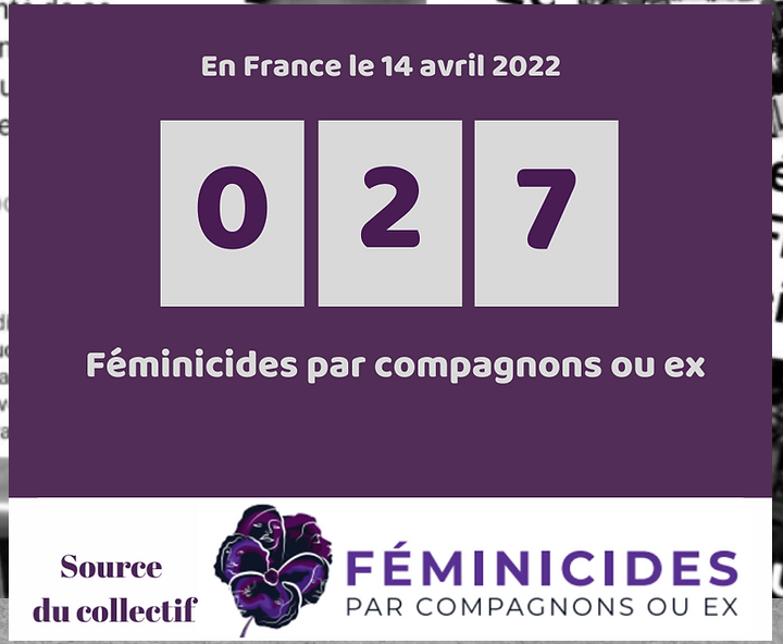 45 EME   FEMINICIDES  DEPUIS LE DEBUT  DE L ANNEE  2022