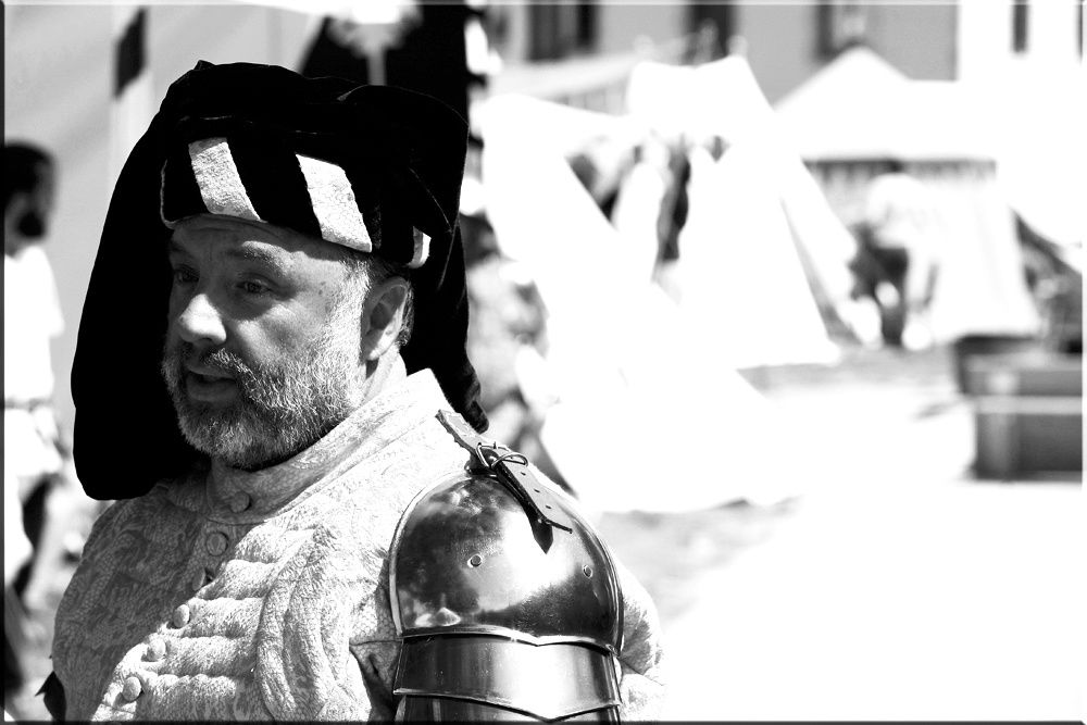Les Médiévales de Guérande 2011 en noir et blanc - Thierry Weber