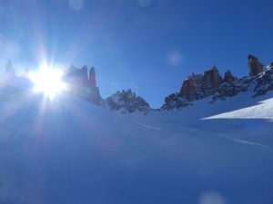 Descente glacier du Mont Mallet