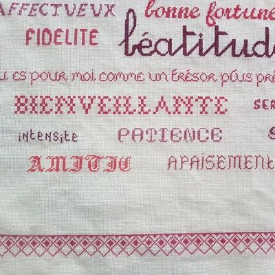 Mon plaid Tendresse : suite I1 et I2