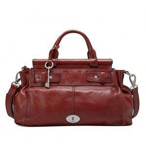 73853 Sac shopping Fossil MADDOX Rouge Brique