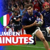 France - Italie : voir le résumé en 10 minutes - Coupe du monde de rugby 2023 | TF1