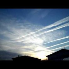 Chemtrails dans le Sud Ouest de la France : 11.03.2011 !