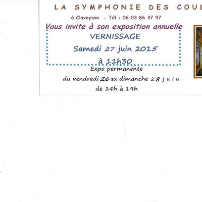 La symphonie des couleurs