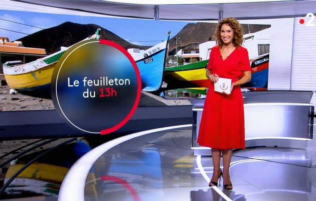 Marie-Sophie Lacarrau JT 13H France 2 le 25.09.2019