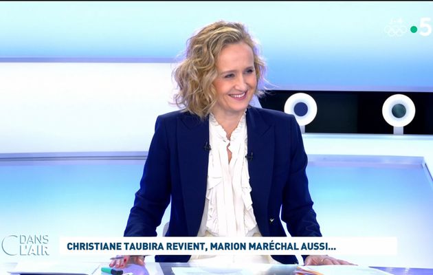 Caroline Roux C Dans l'Air France 5 le 31.01.2022