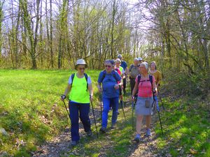 PLATEAU D'ESPERE, le 22 mars, en marche douce