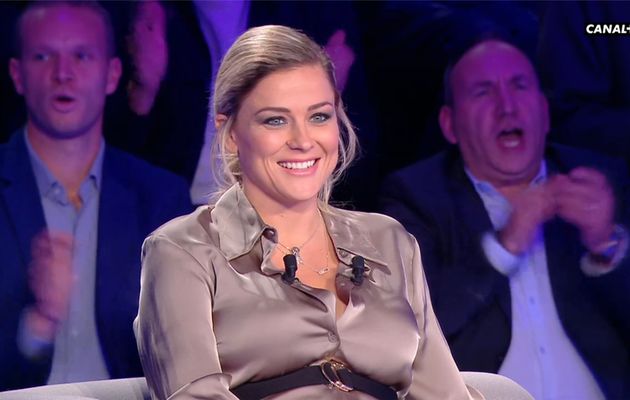 Laure Boulleau Canal Champions Club Canal+ le 25.10.2023