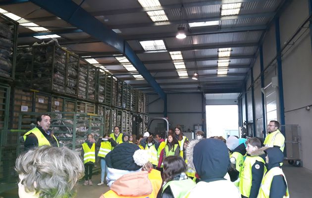 ECO-ECOLE : Visite du Relais et tri des déchets