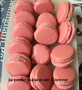 Macarons à la fraise