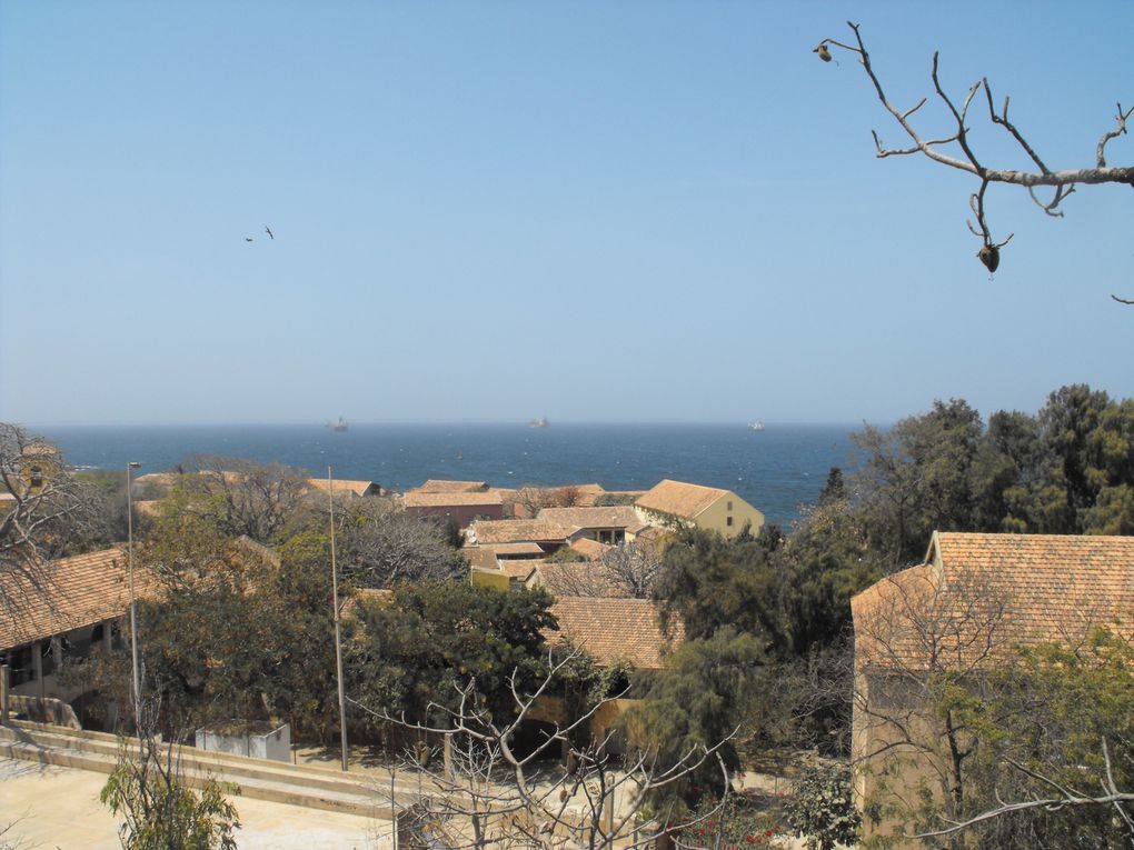 Nous avons fait le chemin de Croix sur l'île de Gorée au vendredi saint