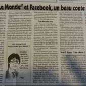 Facebook paie Le Monde et ses "Décodeurs" pour traquer les "fake news"