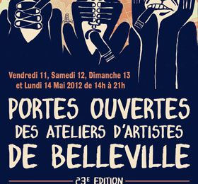 Portes ouvertes des ateliers d'artistes de Belleville : l'édition 2012 arrive !