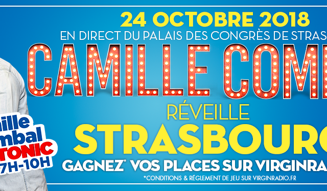 Camille Combal et l’équipe du Virgin Tonic réveillent Strasbourg demain matin.