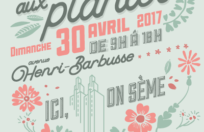 dimanche 30 avril : Grande Cuisine Participative au Marché aux plantes à Villeurbanne