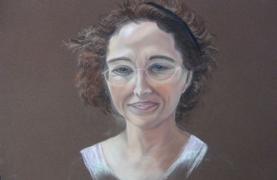 Portrait au pastel