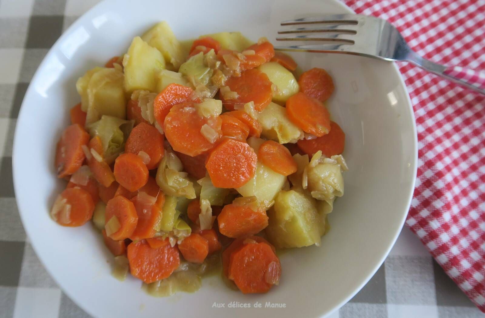 fondue, rata, carotte, poireau, pommes de terre, Cookéo