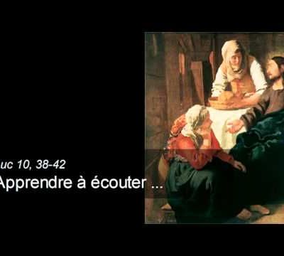 Apprendre à écouter ...