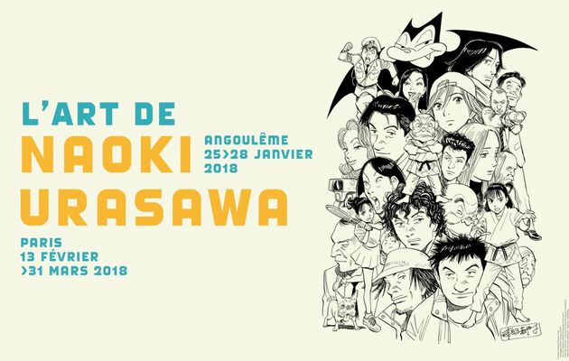 NE RATEZ PAS L'EXPOSITION : L’ART DE NAOKI URASAWA!!