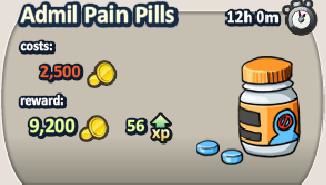 Contrat n°9: Admil Pain Pills