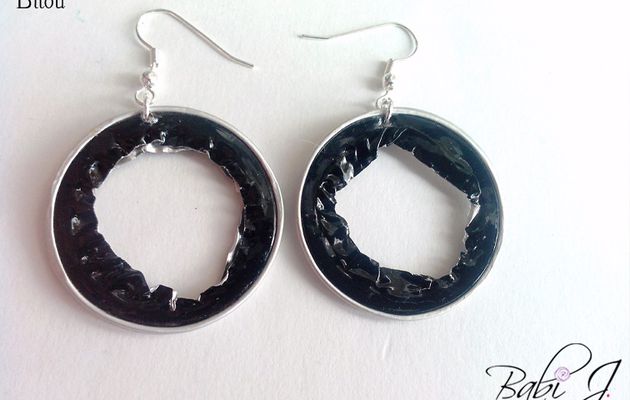 Boucles d'oreilles "Avril" et "Bilou"