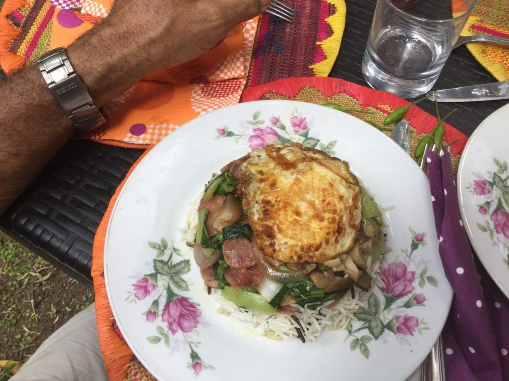 Bol renverse à ma façon : pour fêter le nouvel an Chinois et entrer dans l'année du coq avec la Tendresse en cuisine et le blog de Cata