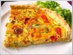 Tarte courgette/tomate rapide 