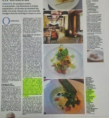 Le chef sur le Figaro