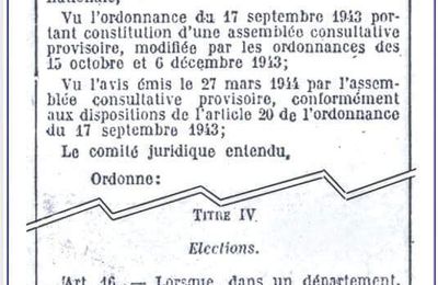 Ordonnance du 21 avril 1944 : les femmes enfin autorisées à voter