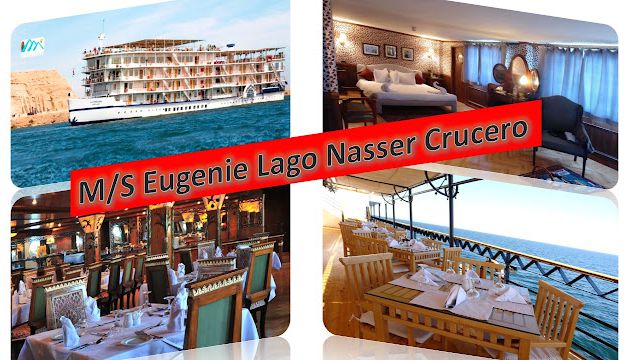 M/S Eugenie Lago Nasser Crucero 