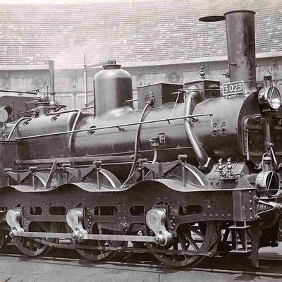 Locomotive vapeur 032 n°3023 Nord