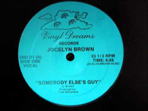 Jocelyn Brown - Somebody Else´s Guy Original 12 inch Version 1984