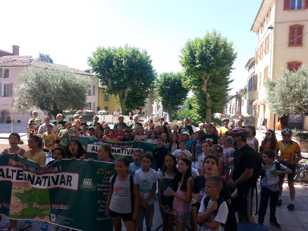 &quot;ALTERNATIBA&quot; est passé à Lorgues. 