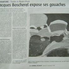 Exposition Jacques Boscherel au Moulin d'Andé