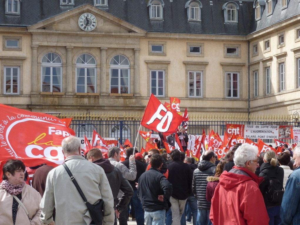 31 mars: 5000 manifestants au Puy, 1million 200 000 dans le pays, une grève très suivie
