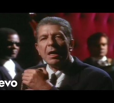 Au revoir Leonard Cohen