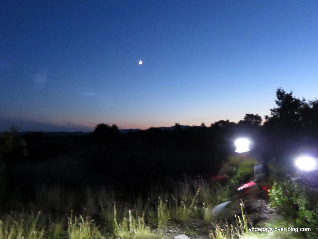 Album photos de la sortie VTT nocturne de Bourbouillet