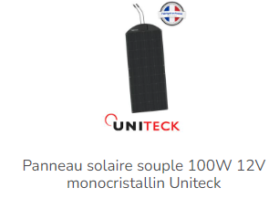 Un panneau solaire souple