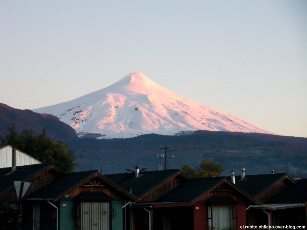 Stage de 6 mois sur Pucon. Ducky, rafting, trek, ascension, snowboard, bains thermaux, kayak...