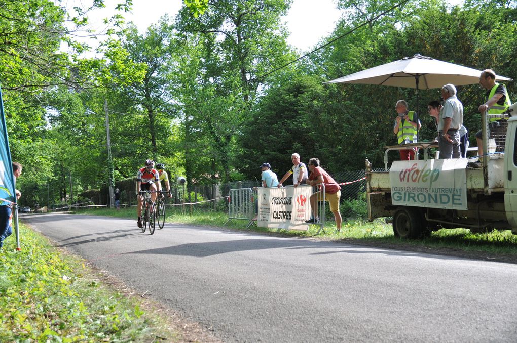 Course cycle sport de la municipalité de Castres Gironde 